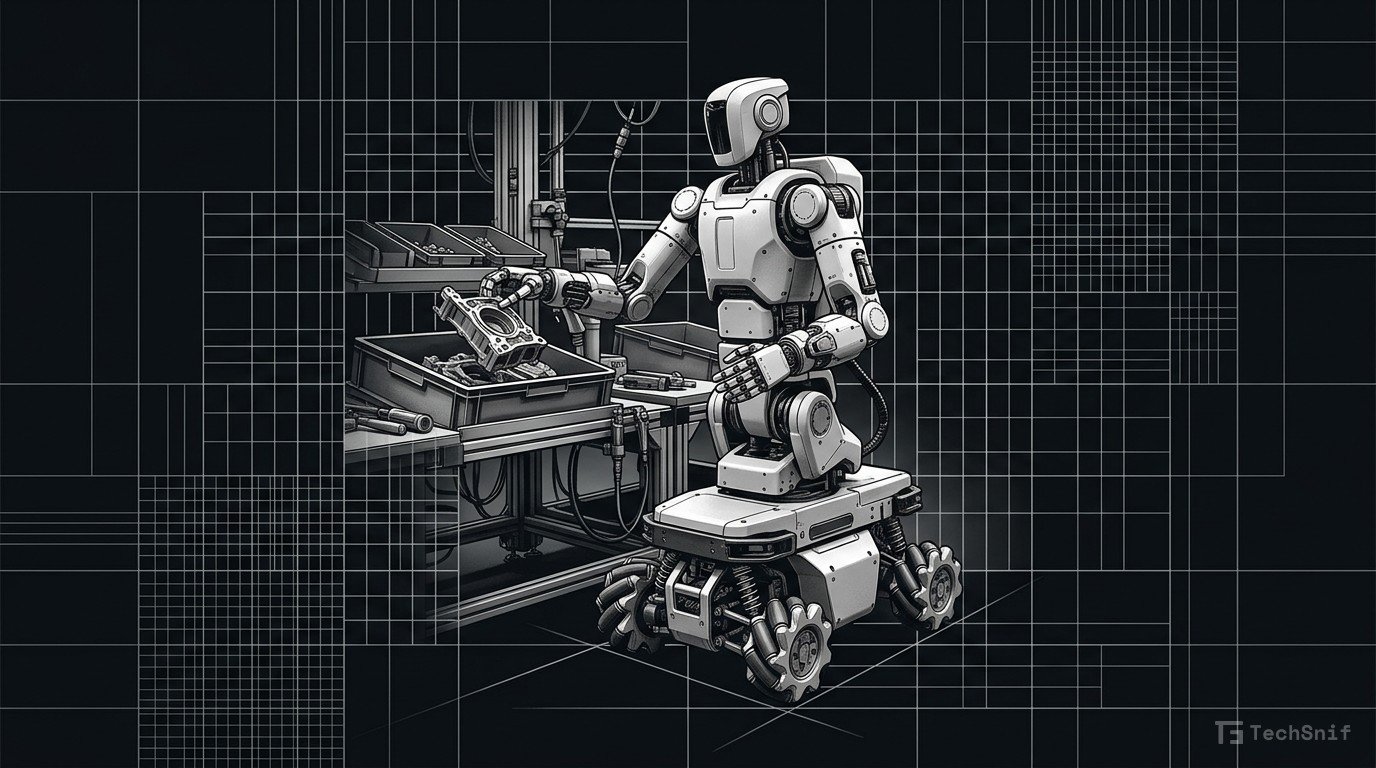 BMW Puts Hexagon's Wheeled Humanoid to Work in Leipzig