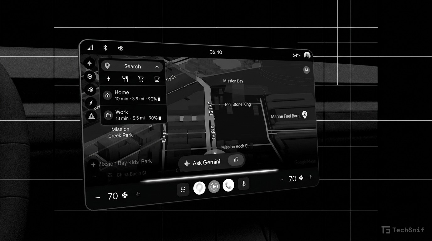 Google Swaps Out Car Assistant for Gemini AI