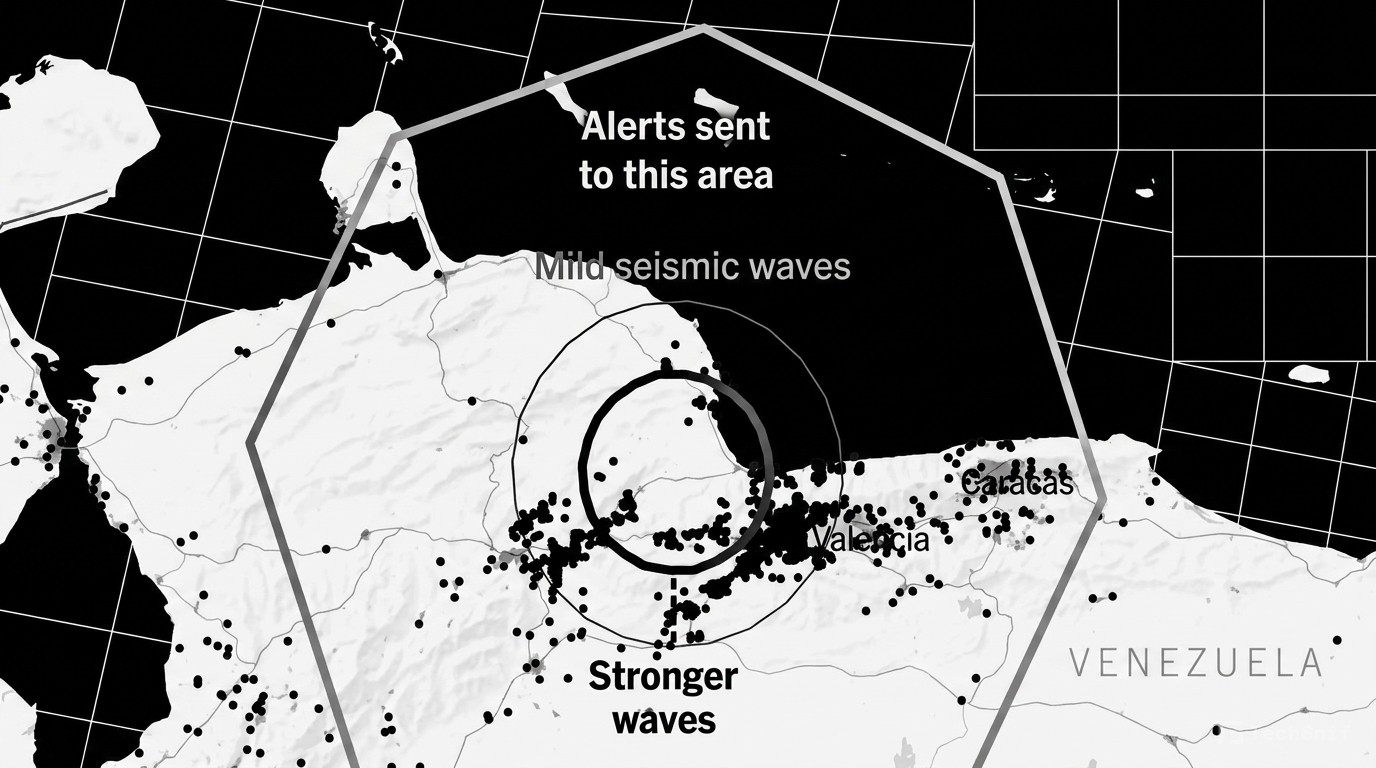 Google's Earthquake Alerts Warned 11.4M Venezuelans Before Impact