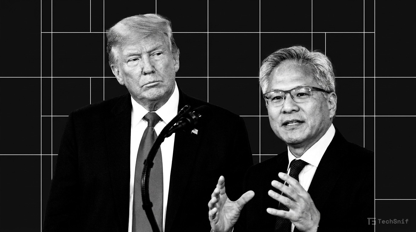 Jensen Huang Left Off Trump's China Trip Guest List