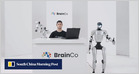 China's BrainCo unveils what it says is the world's first integrated "brain-to-robot" platform that lets users control robots using an EEG headset