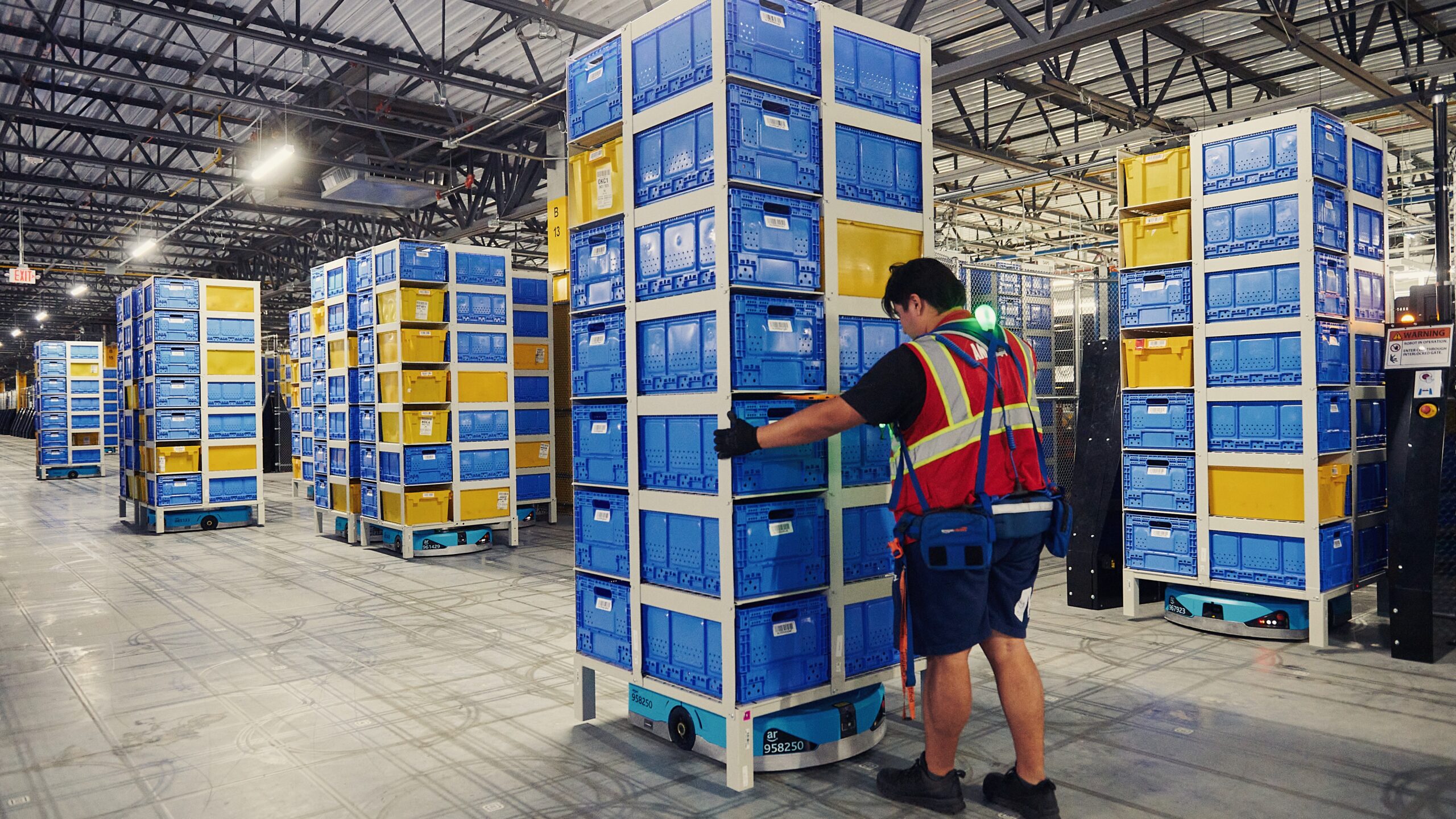A deep dive on Amazon's robotics efforts, resulting in 1M+ active warehouse robots; Amazon is still the world's 2nd-largest corporate employer with 1.5M workers