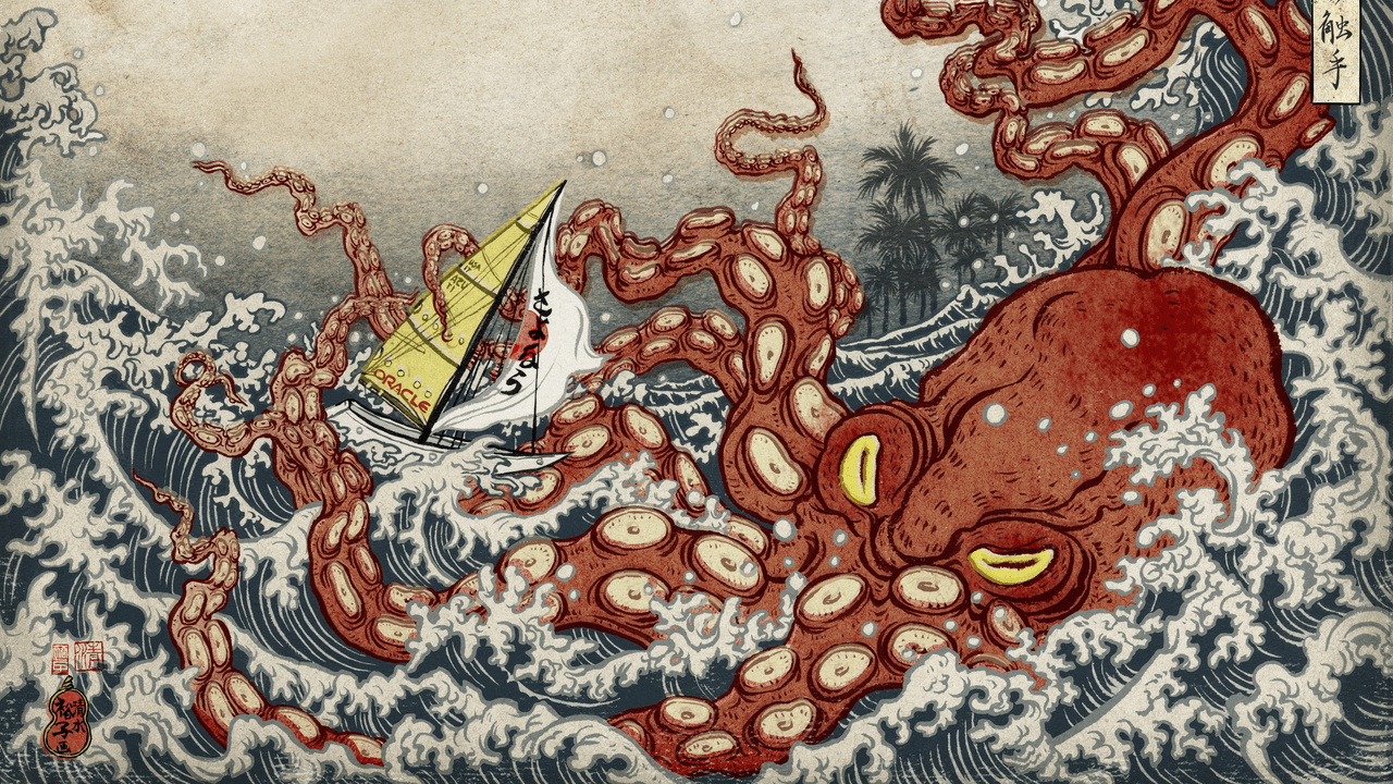 A profile of Larry Ellison, including his octopus fixation, influence across Oracle, data centers, TikTok, politics, and support for David's media ambitions