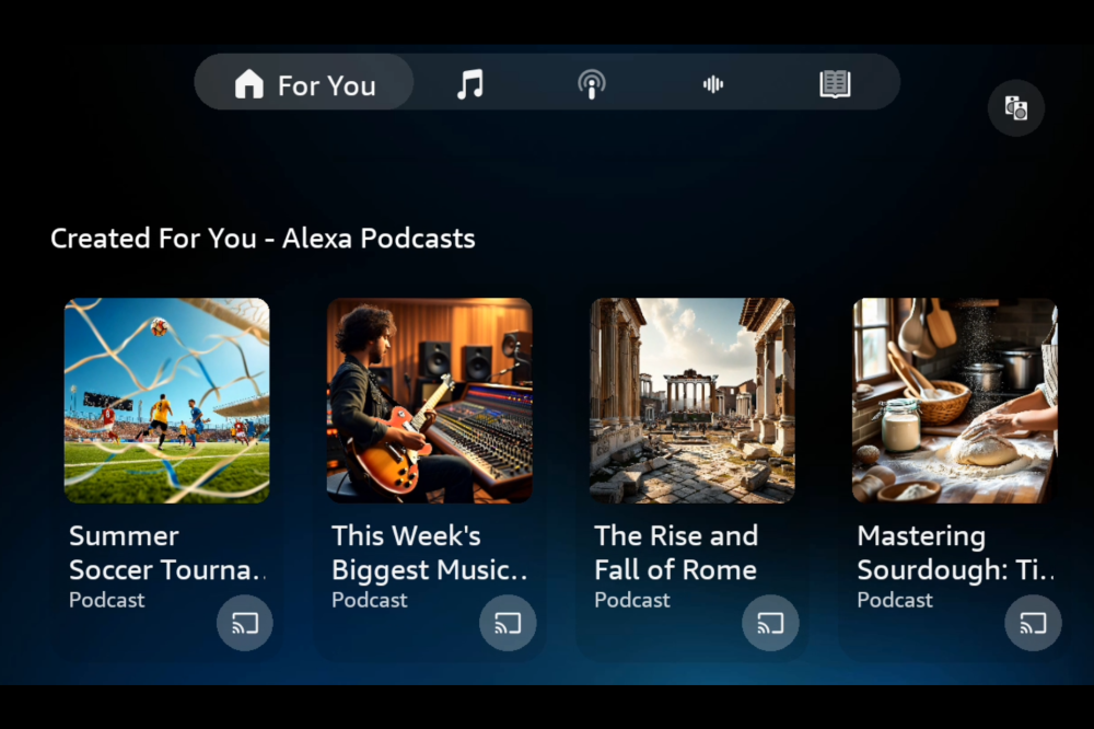 Amazon's Alexa+ now produces AI-generated "podcasts" on various topics in the US, featuring chats between two AI "co-hosts", using content from media outlets