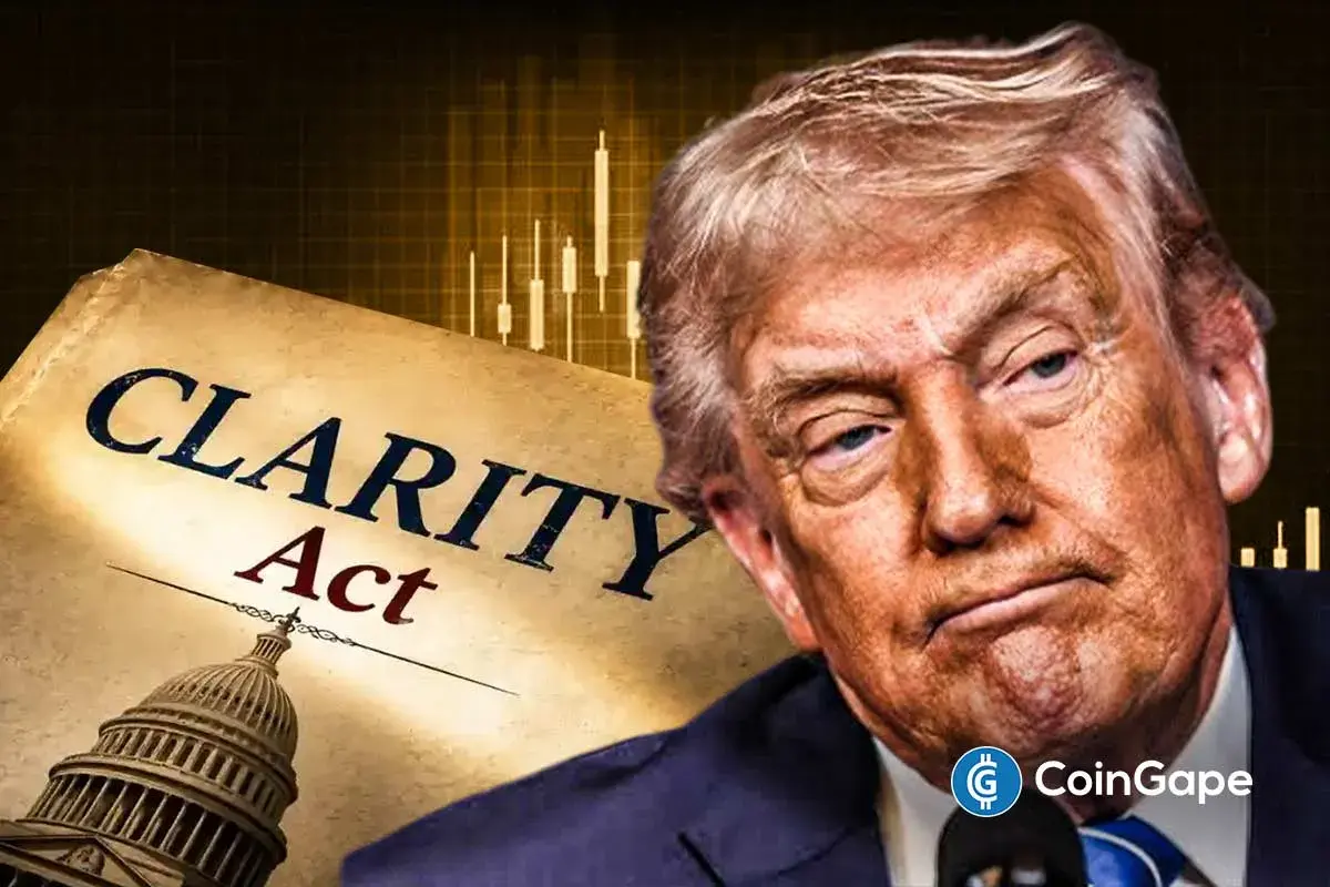 An addendum to the bipartisan Clarity Act would force President Trump to divest from crypto businesses, letting him defer paying taxes on the gains