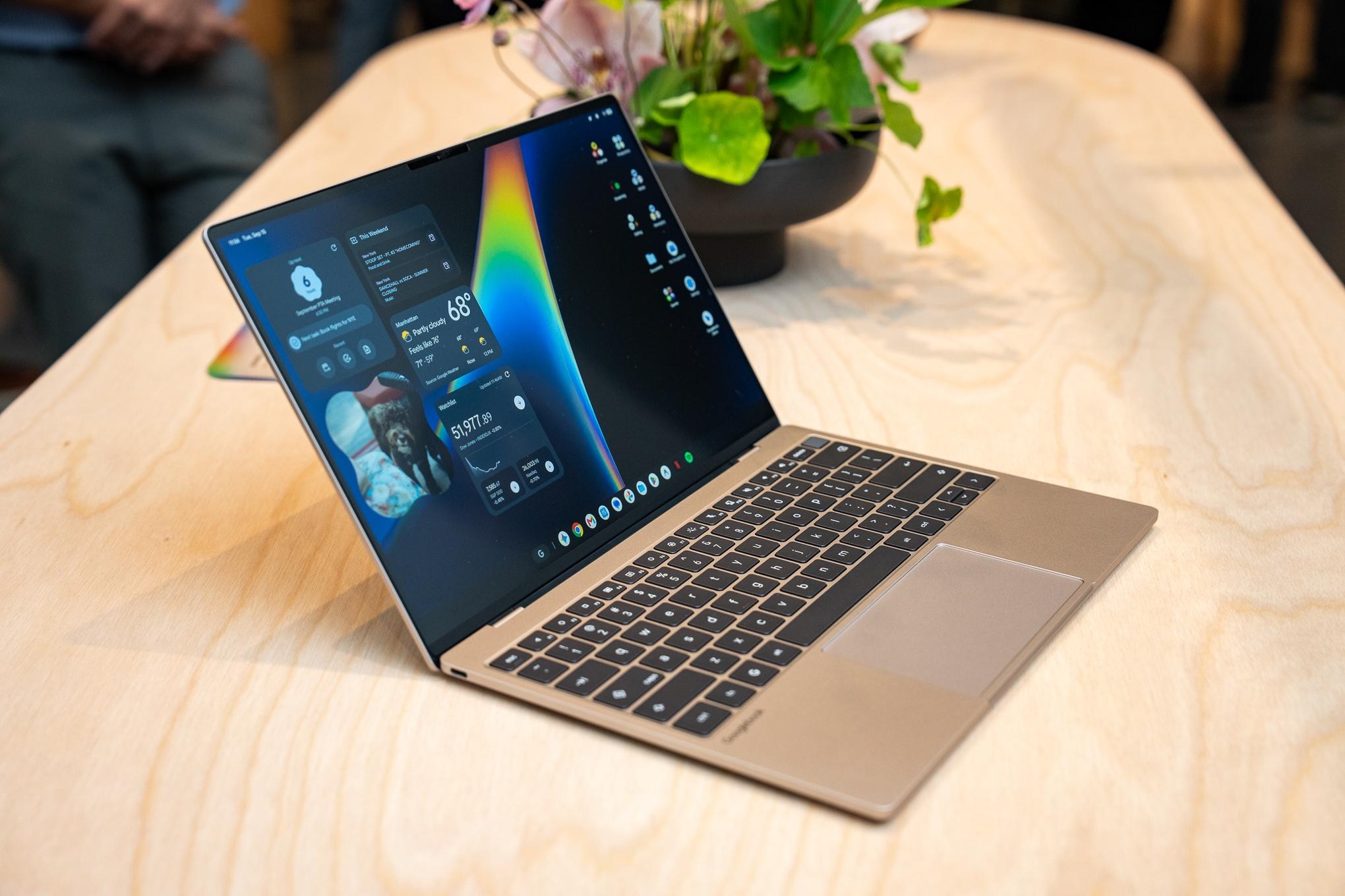 An interview with Google SVP of Devices Rick Osterloh on Googlebooks, which he calls "the ultimate focusing move" for Google, a potential Pixel laptop, and more