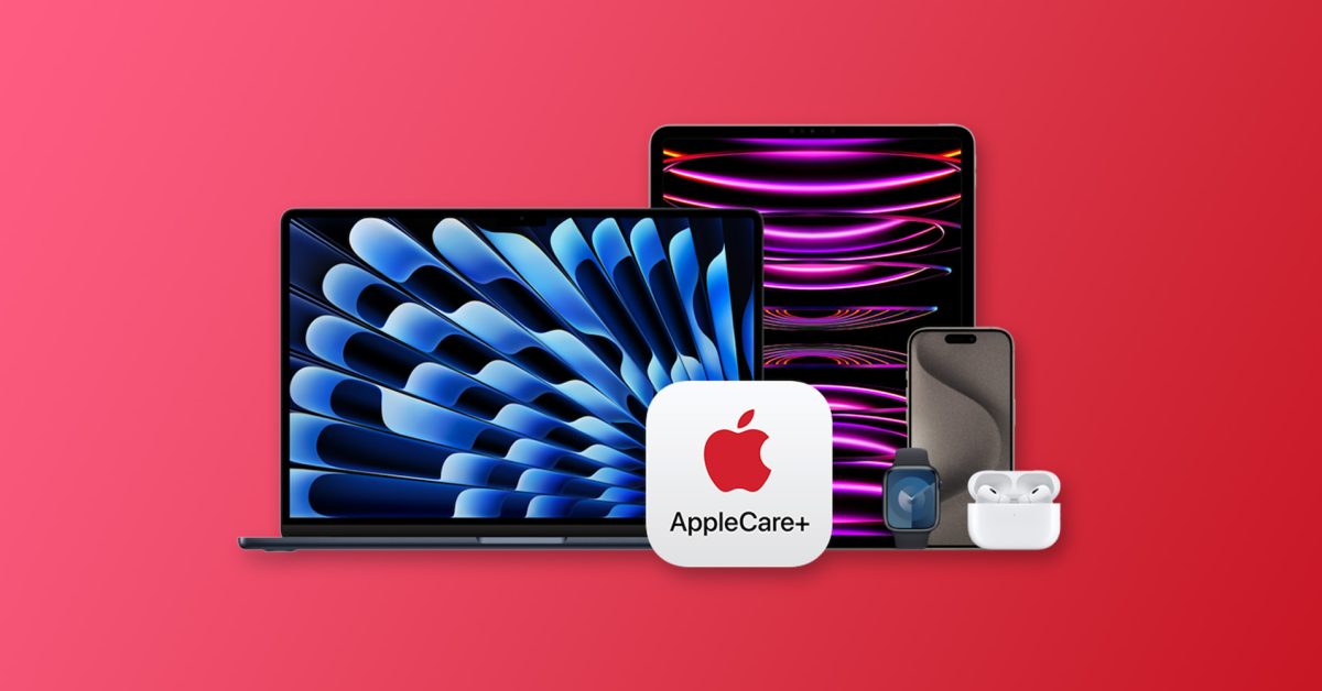 Apple raises its AppleCare+ prices for Macs and iPads by $0.50 per month and $5 per year; the increases are exclusively for new sign-ups