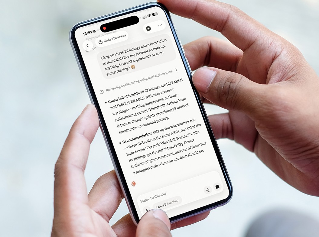 At its Accelerate conference, Amazon says it is opening its seller tools to third-party AI agents, starting with Claude, in beta for US merchants