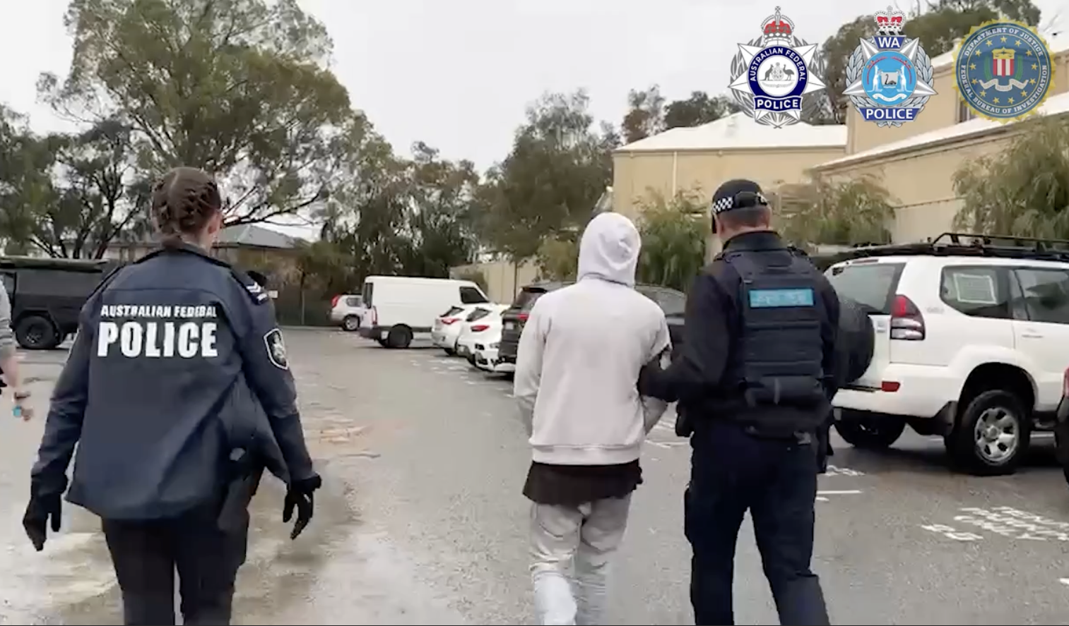 Australian Federal Police arrest two Western Australia men, aged 21 and 23, believed to be members of TeamPCP, a prolific cybercrime and data extortion group