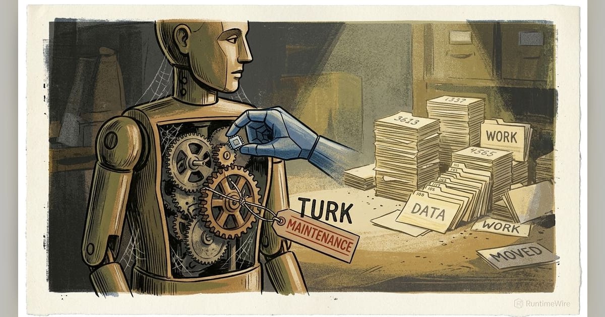 AWS says Mechanical Turk will no longer accept new customers and that it is placing the crowdsourcing service in maintenance, signaling its future retirement