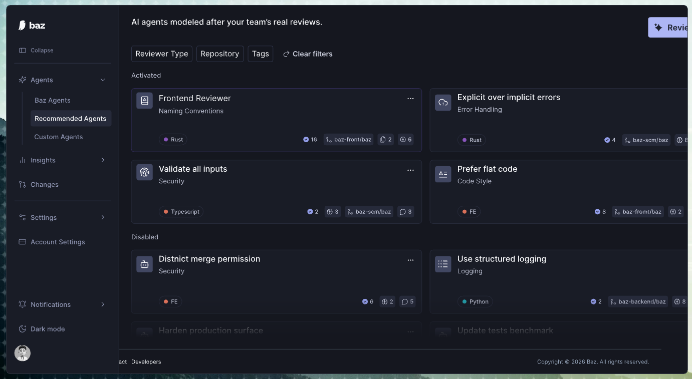 Baz releases Baz Planner, which uses four specialized AI agents to analyze code at the planning stage, and extends its seed funding by $9M to $17M