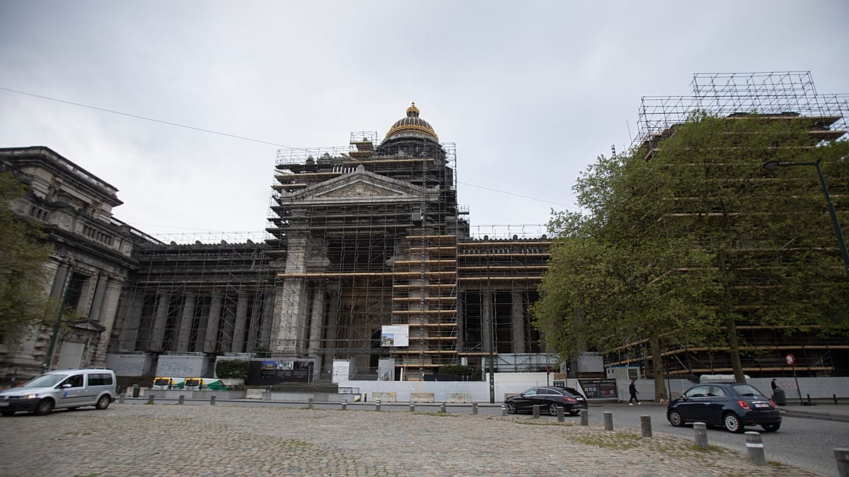 Belgian prosecutors say they arrested a Belgian-Chinese man in May on suspicion of stealing secrets from bankrupt gallium nitride semiconductor maker Belgan