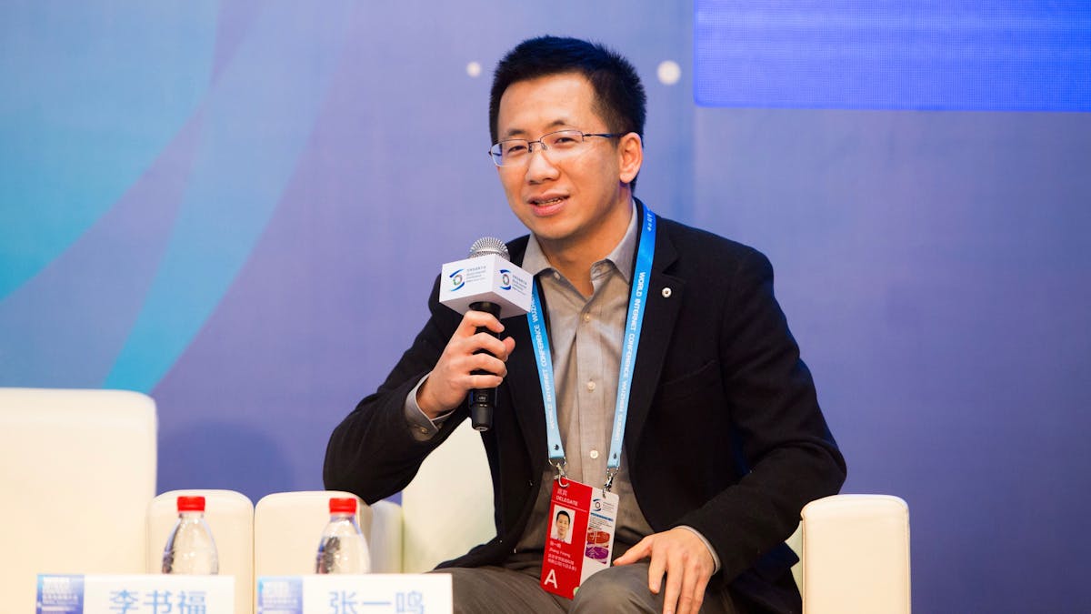 ByteDance founder Zhang Yiming told employees at an AI team all-hands in July that the company won't use model distillation to accelerate capabilities