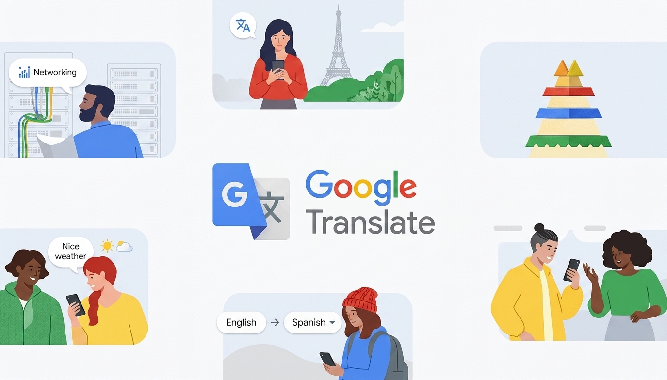 Google celebrates 20 years of Translate with a new AI pronunciation practice tool for Android users in the US and India; Translate gets 1B+ queries per month