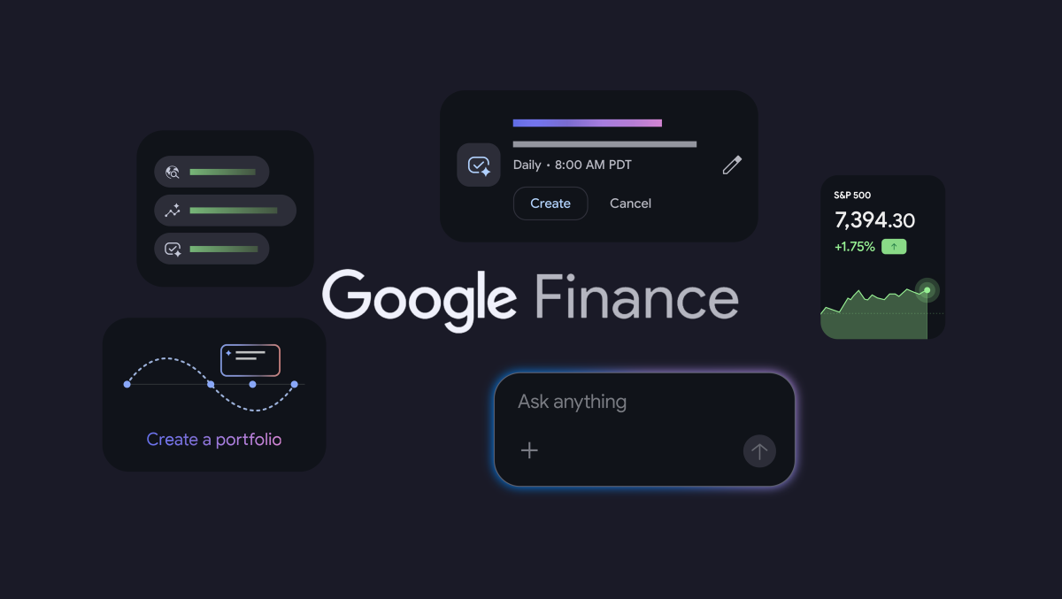 Google launches a Google Finance app for Android, with market data, financial news, and an AI-powered "Key Moments" feature, and plans an iOS version this year