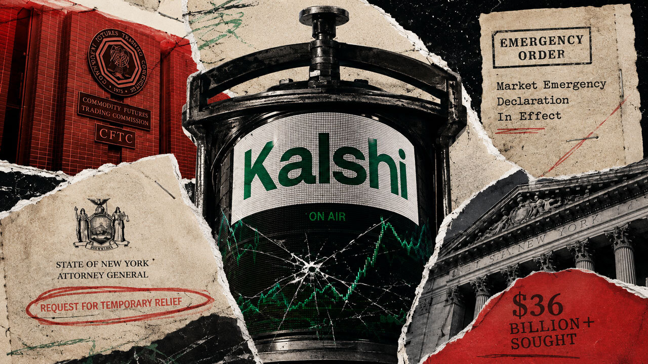 Kalshi is in advanced talks to raise $750M+ co-led by Sequoia Capital and Wellington Management at a $40B valuation; Kalshi was valued at $22B in May