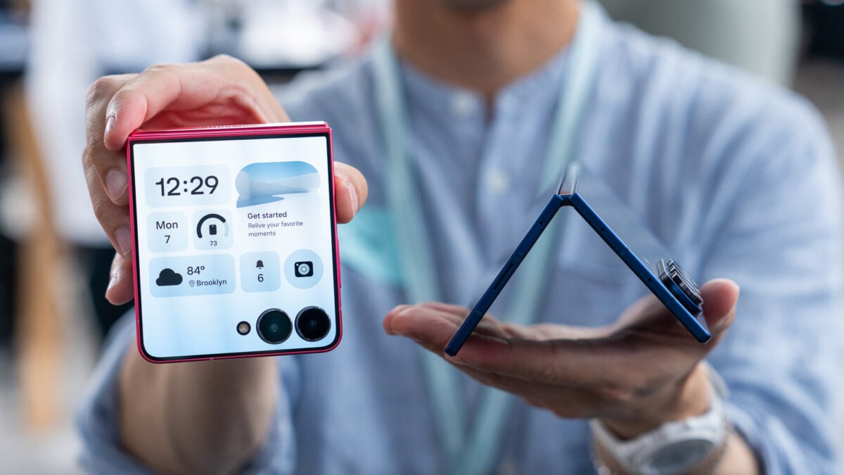 Leaked renders via Android Headlines show the Samsung Galaxy Z Flip 8, Z Fold 8, Watch 9, and Watch Ultra 2; the Galaxy Z Fold 8 is likely the new wide foldable