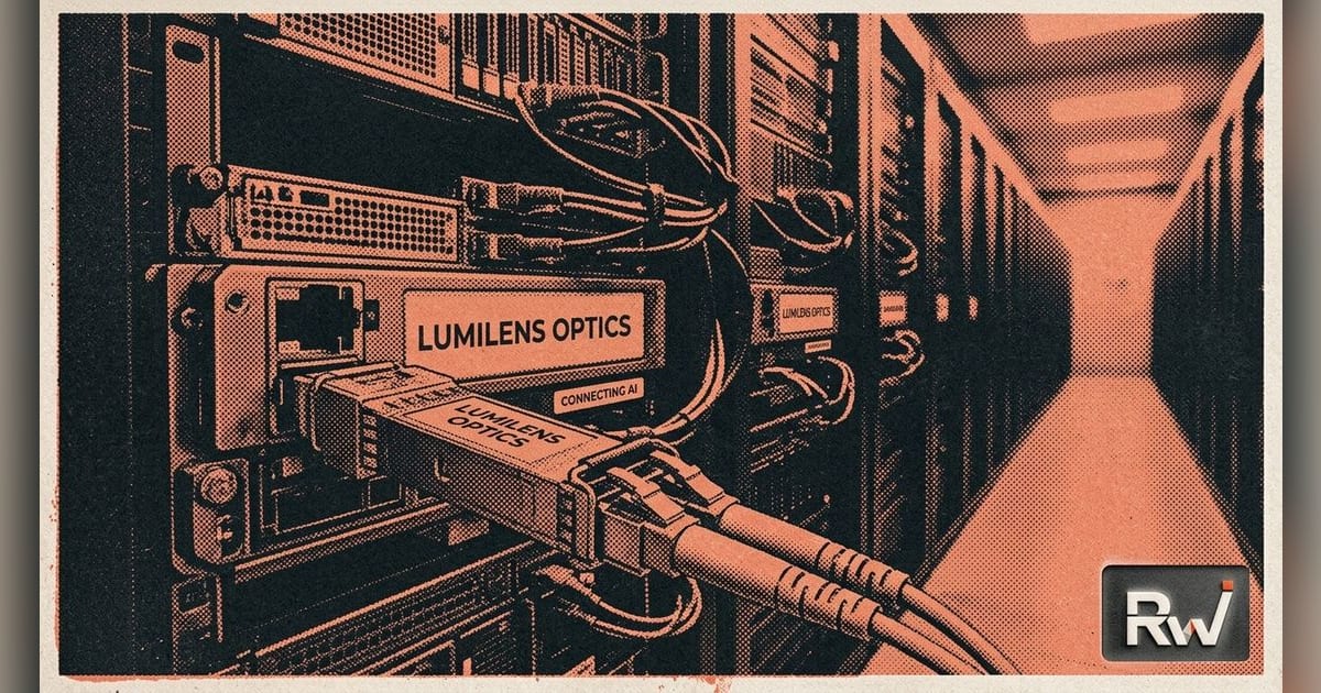 Lumilens, which is building data center optical-interconnection tech to replace wires with light, raised $700M at a $5.5B valuation, for $900M in total funding