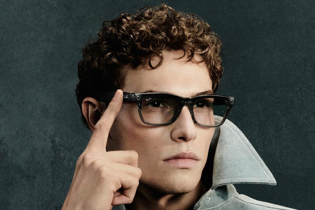Meta unveils the $499 Ray-Ban Meta Blayzer Optics and Scriber Optics, with swappable nosepads and compatibility with more prescription lenses, on sale April 14