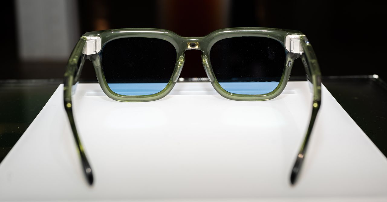 Meta's Starfire glasses with Kylie Jenner include a tiny gemstone on the lens, a metal nose pad to prevent absorbing makeup, and an AI version of Kylie's voice