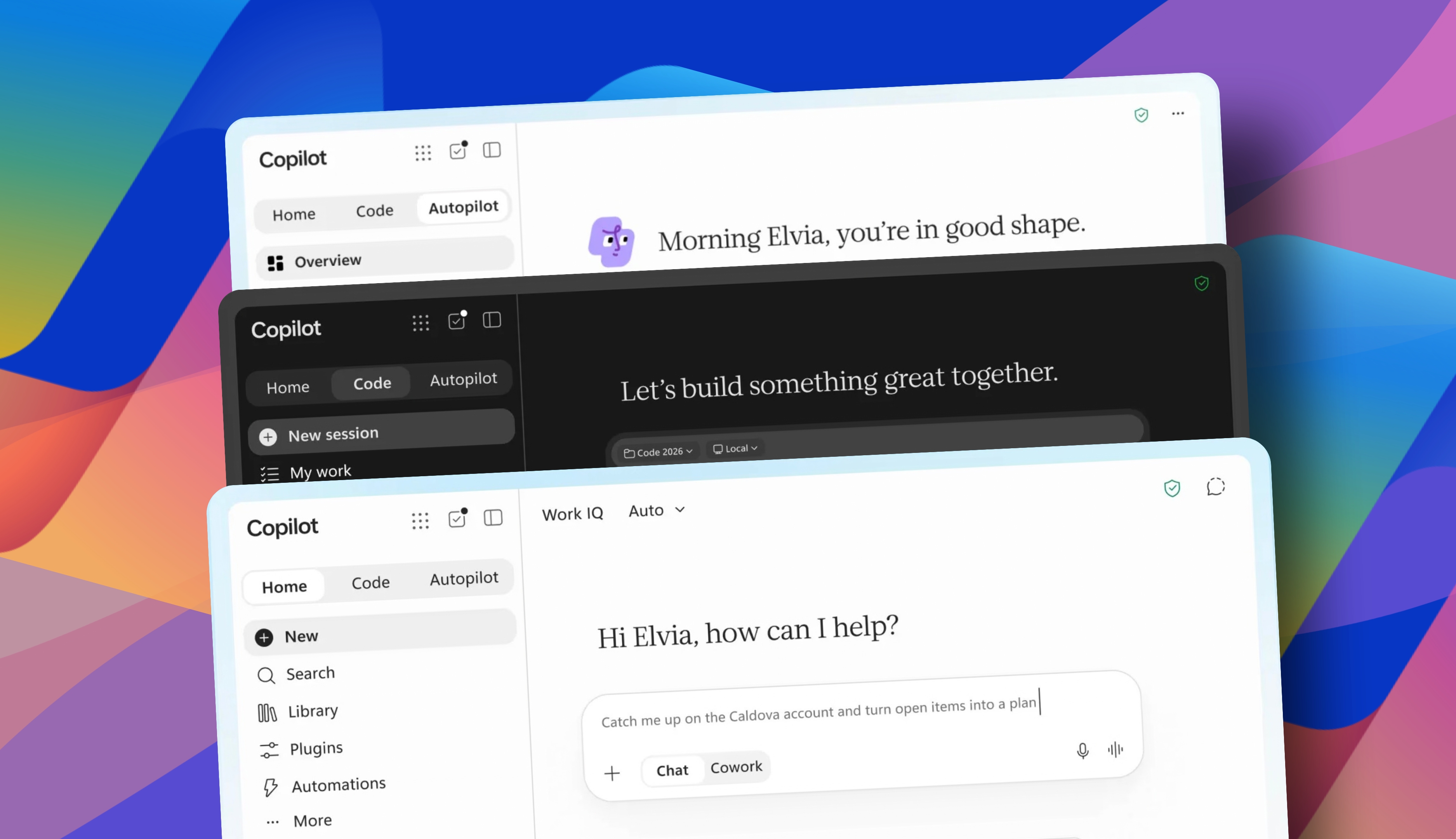 Microsoft launches its Copilot "super app", bundling chat, coding, and agents into a single interface, and rebrands its AI assistant Scout as Autopilot
