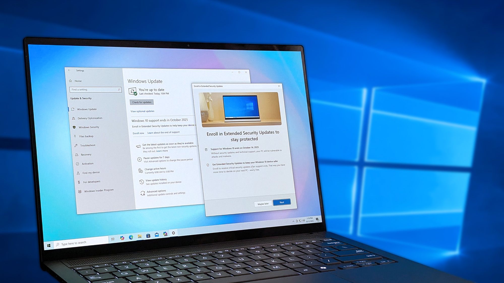 Microsoft quietly extends the Extended Security Updates program for Windows 10 consumers by a year, letting eligible users get updates through October 12, 2027