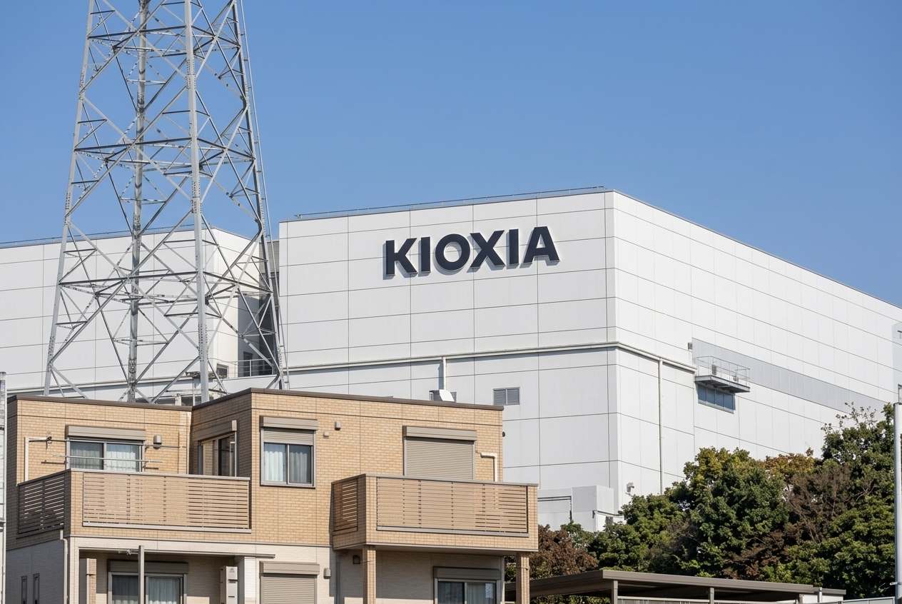NAND flash maker Kioxia, Japan's most valuable company since June 12, plans to offer US depositary shares in spring 2027 amid AI-driven demand for memory chips