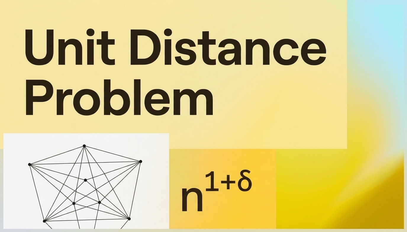 OpenAI says an internal general-purpose reasoning model has disproved the Erdős unit distance conjecture, a central problem in discrete geometry posed in 1946