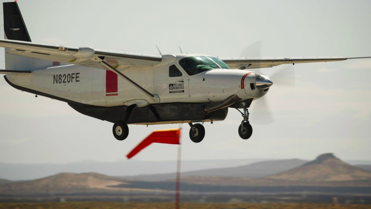 Reliable Robotics, which develops an autonomous flight system, raised a $115M extension for its $160M Series D, pushing its valuation to $1B+