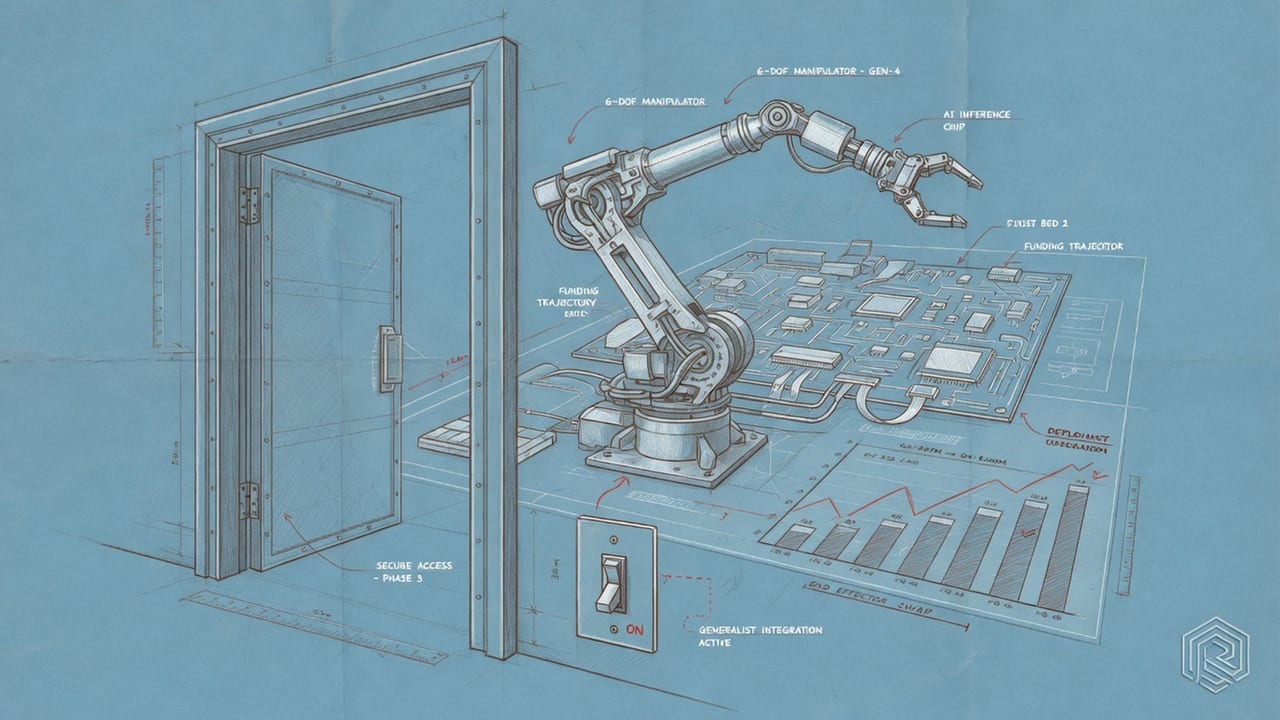 Robotics startup Generalist, which released its GEN-1 model to complete physical tasks in April, raised ~$200M led by 8VC, after raising $400M in June