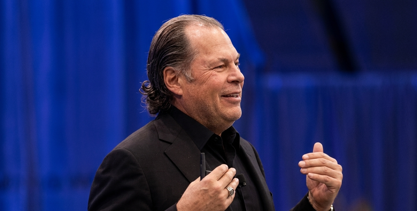 Salesforce CEO Marc Benioff dismisses the idea of vibe coded CRM replacing SaaS companies, saying data security and compliance make Salesforce indispensable