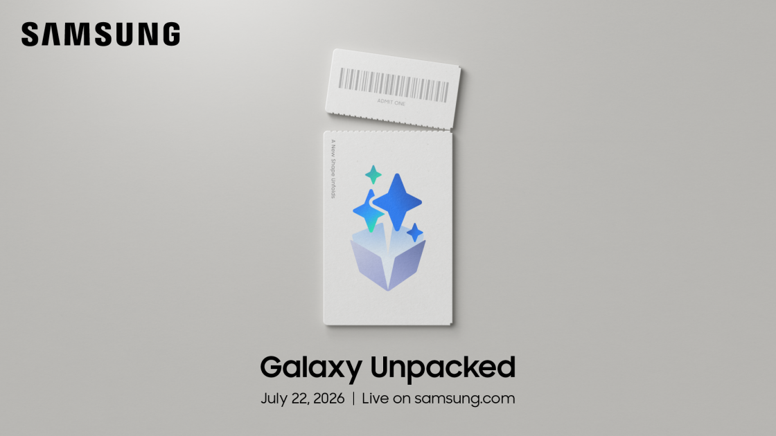 Samsung announces a Galaxy Unpacked event on July 22 in London, where it is expected to debut new foldables, including a Fold 8 with a shorter and wider design