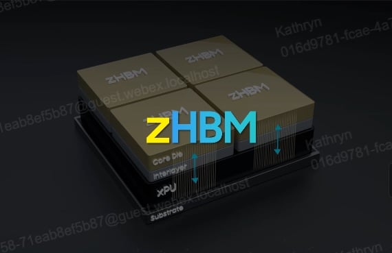 Samsung previews zHBM, which vertically stacks HBM atop AI accelerators, and zNAND-O, built on V-NAND, and unveils the industry's first V10 BV-NAND architecture