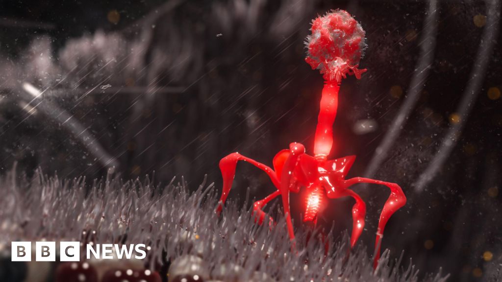 Scientists trained AI on genetic sequences to design viruses not found in nature, yielding 16 viable viruses that can infect bacteria but don't threaten humans