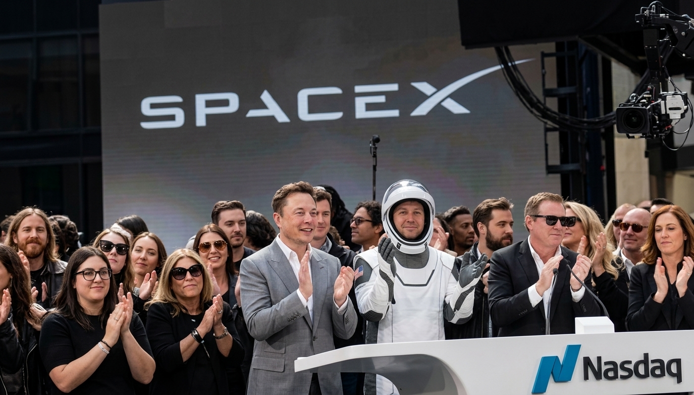 SpaceX announces an offering of senior unsecured notes and discloses it has ~$100.8B in cash; SPCX closes down 16.43% in its third consecutive losing session