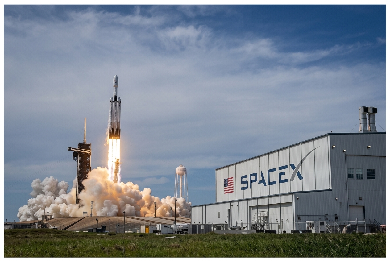 SpaceX is currently targeting an IPO valuation of at least $1.8T, down from a previous $2T+ target, after consultations with advisers and investors