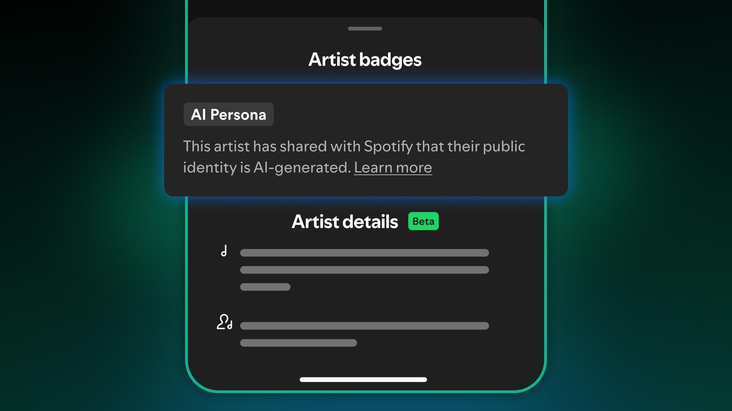 Spotify plans to roll out AI Persona labeling in mid-September for profiles that do "not represent a real person" and says it will use human review and AI tools