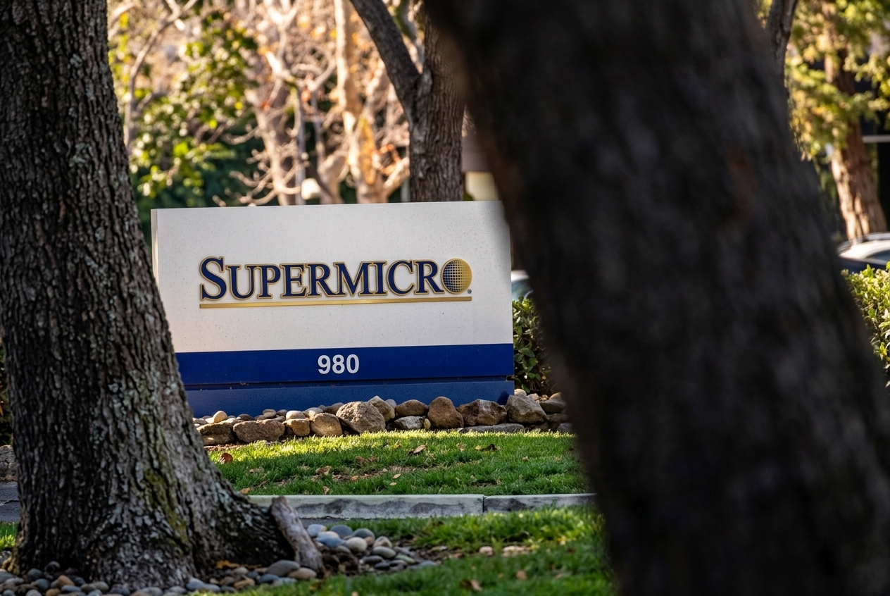 Taiwanese authorities raided Super Micro's Taiwan office as part of a probe into the alleged smuggling of Nvidia chips to China; SMCI closed down 8.1%