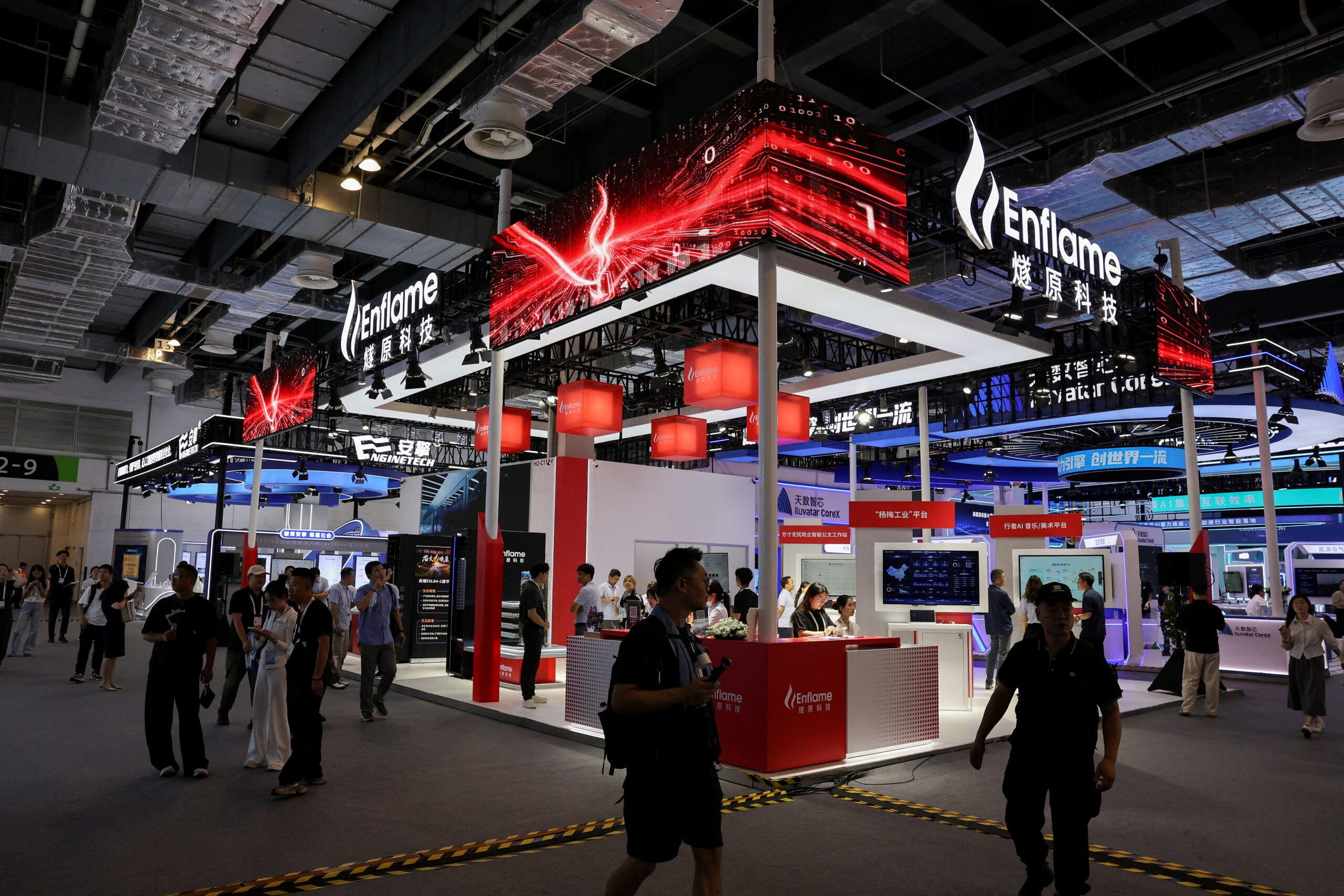 Tencent-backed AI chipmaker Enflame's shares surged 188% in their Shanghai debut, giving Enflame a market cap of $26.3B, after raising ~$910M in an IPO