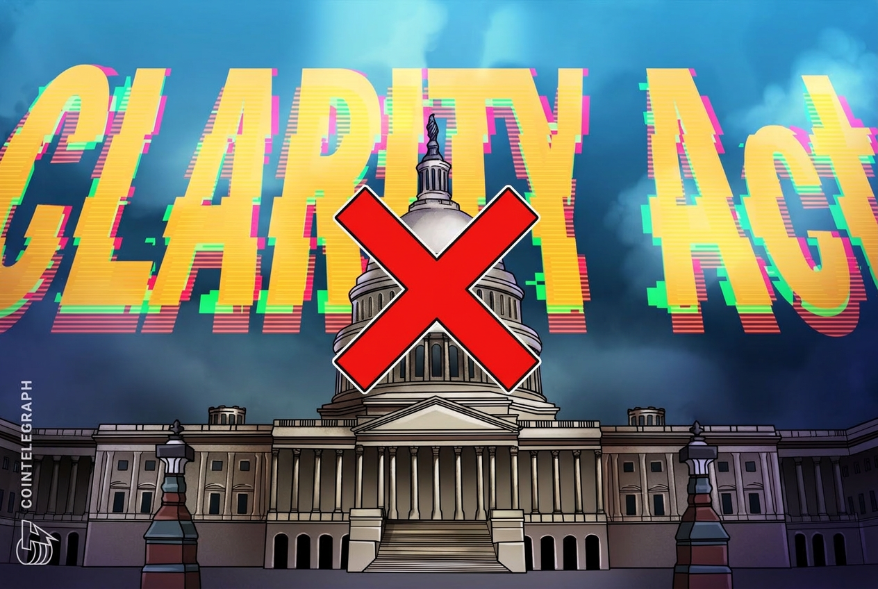 The Senate fails to advance the Clarity Act, dealing a major blow to the crypto industry's push for a comprehensive market structure framework