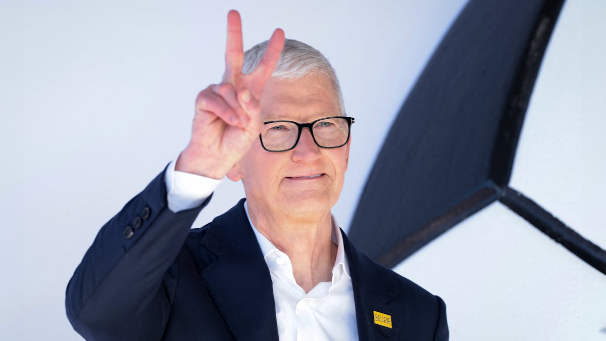 Tim Cook is set to step down on September 1, and a source says Apple hosted an intimate farewell party; sources say Cook's assistant will work with John Ternus