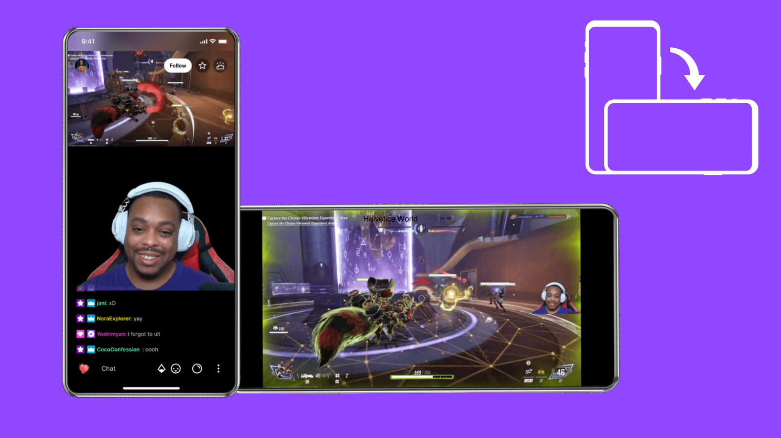 Twitch rolls out Dual Format, a feature that lets creators stream horizontally and vertically simultaneously, and 2K streaming for partners and affiliates