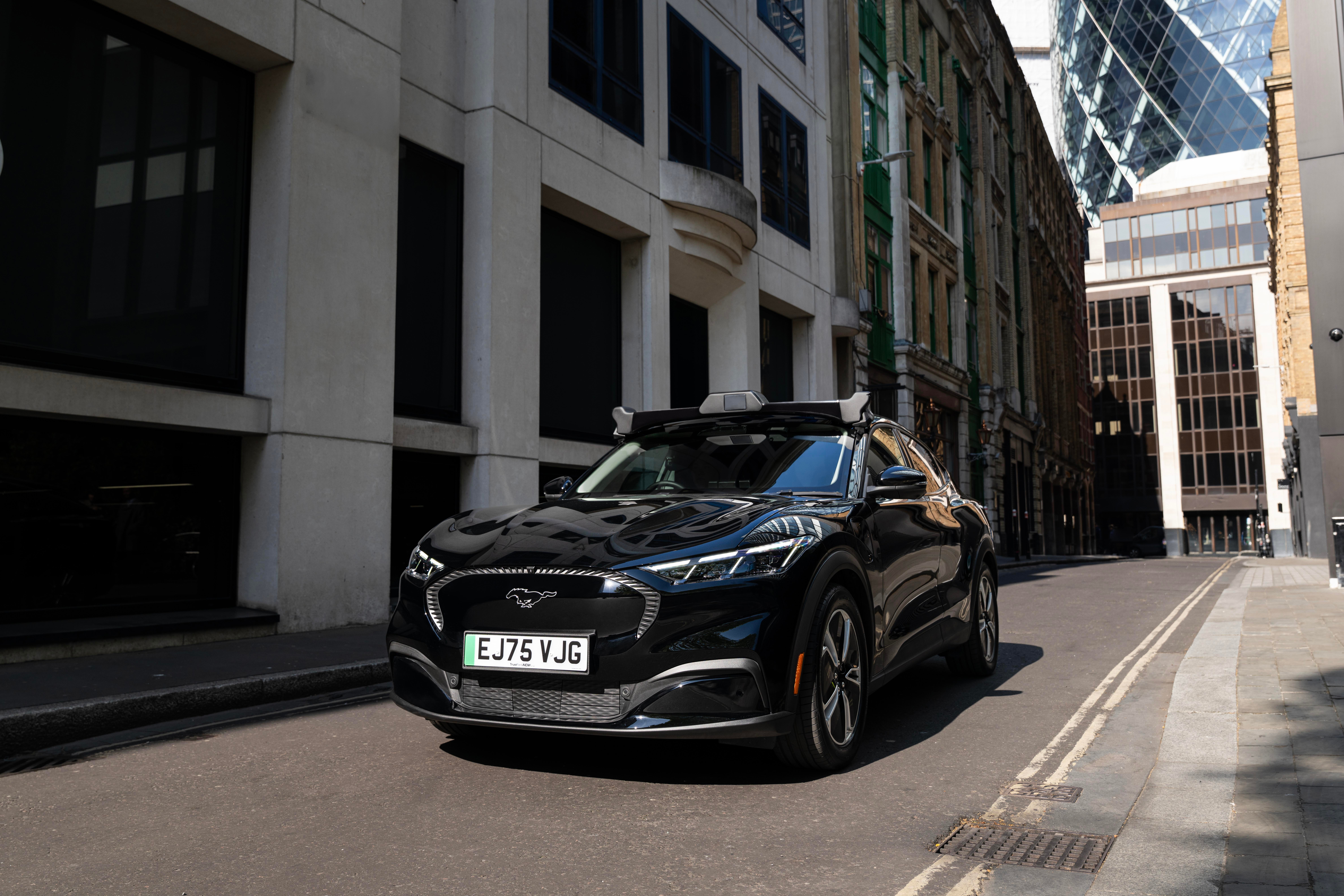 Uber launches London's first commercial robotaxi service; the vehicles use Wayve's autonomous driving tech and will initially have human safety drivers