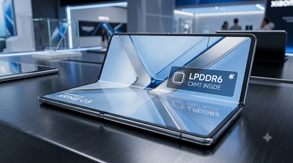Xiaomi and CXMT say the Xiaomi 18 Fold smartphone will debut CXMT's LPDDR6 DRAM chips, alongside Xiaomi's in-house 3nm Xring O3 SoC, launching in September